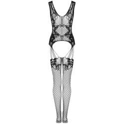 LIVCO CORSETTI FASHION JULOVE BODYSTOCKING NEGRO TALLA uNICA