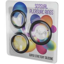 ALIVE KIT TRES SENSUAL PLEASURE RINGS