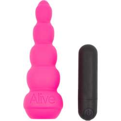 ALIVE LANCE PRO ESTIMULADOR VIBRADOR ANAL ROSA