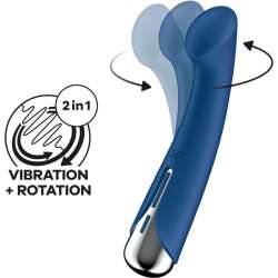 SATISFYER SPINNING G SPORT 1 VIBRADOR ROTADOR AZUL