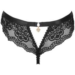 LIVCO CORSETTI FASHION OKSURIN PANTY CROTCHLESS NEGRO S M