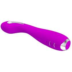 PRETTY LOVE HECTOR VIBRADOR ELECTROSHOCK RECARGABLE IMPERMEABLE MORADO