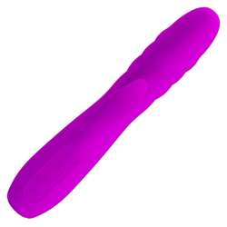 PRETTY LOVE MELANIE VIBRADOR CONEJO RECARGABLE MORADO