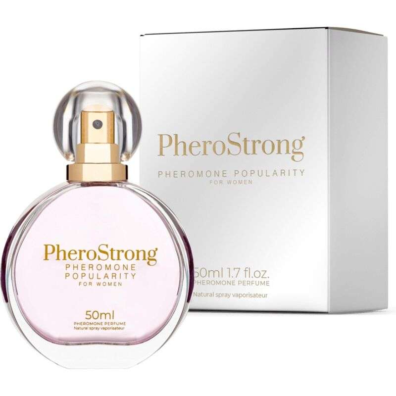 PHEROSTRONG PERFUME CON FEROMONAS POPULARITY PARA MUJER 50 ML