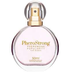 PHEROSTRONG PERFUME CON FEROMONAS POPULARITY PARA MUJER 50 ML