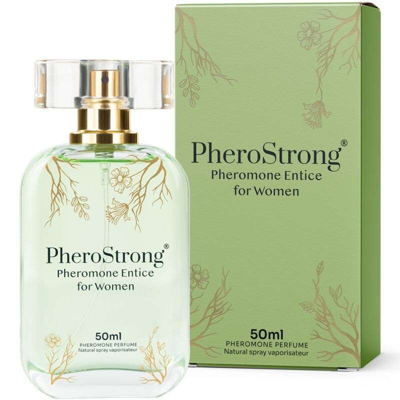 PHEROSTRONG PERFUME CON FEROMONAS ENTICE PARA MUJER 50 ML