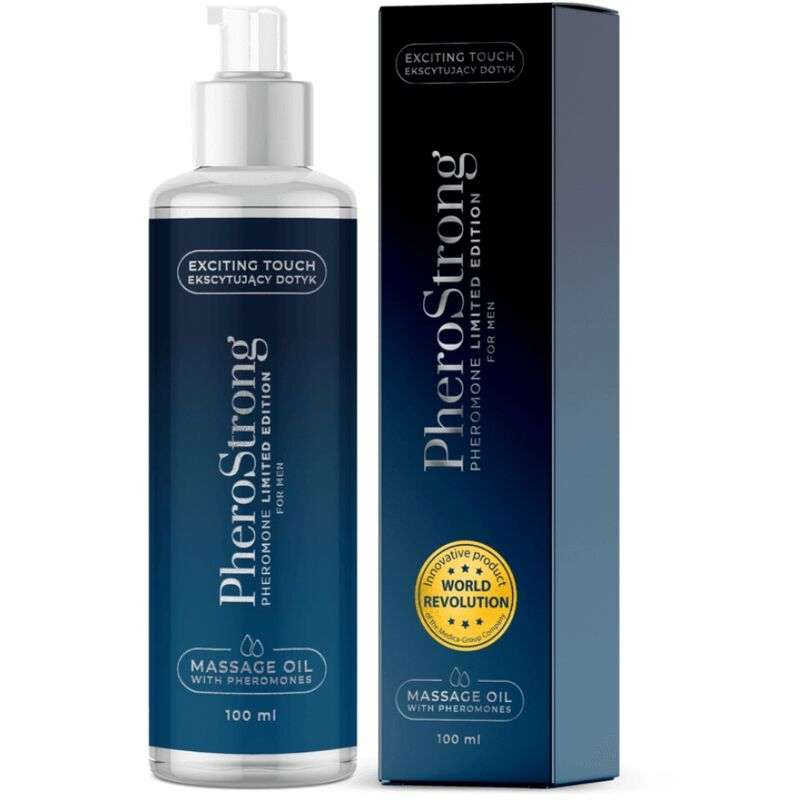 PHEROSTRONG ACEITE DE MASAJE LIMITED EDITION PARA HOMBRE 100 ML