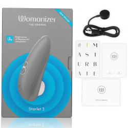 WOMANIZER STARLET 3 ESTIMULADOR CLiTORIS GRIS