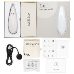 WOMANIZER PREMIUM 2 ESTIMULADOR DE CLiTORIS GRIS