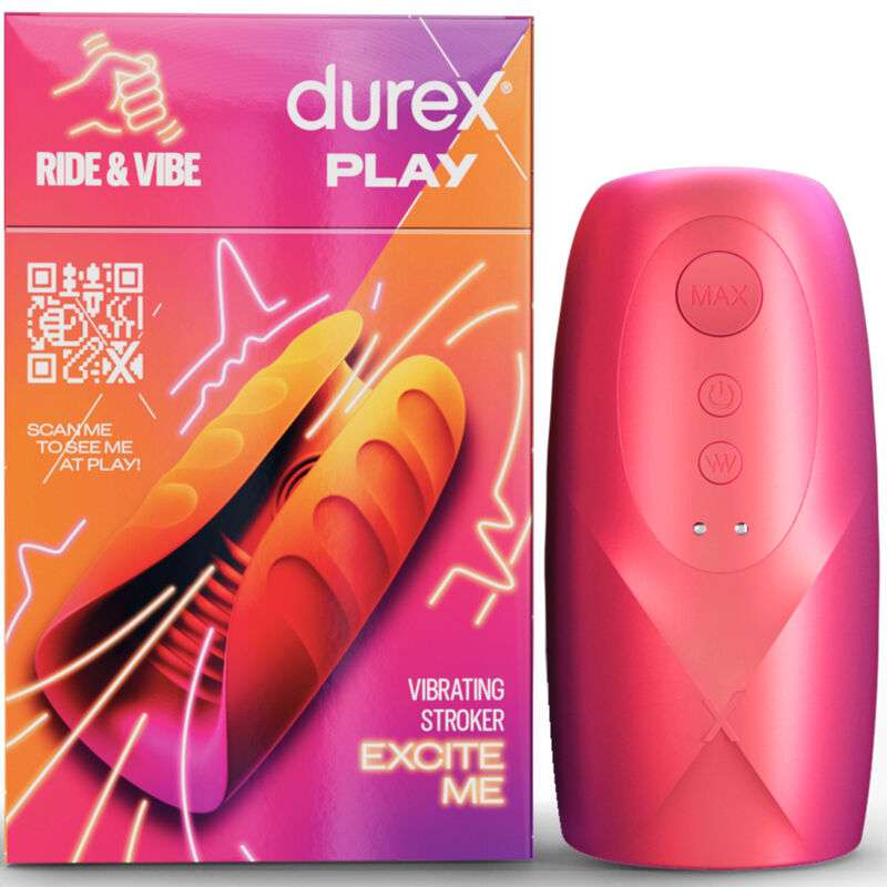 DUREX TOY MASTURBADOR VIBRADOR RIDE VIBE