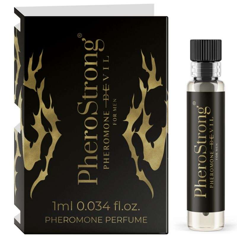 PHEROSTRONG PERFUME CON FEROMONAS DEVIL PARA HOMBRE 1 ML