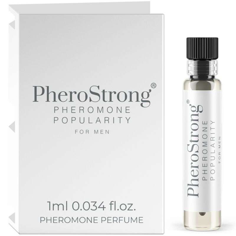 PHEROSTRONG PERFUME CON FEROMONAS POPULARITY PARA HOMBRE 1 ML