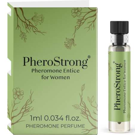 PHEROSTRONG PERFUME CON FEROMONAS ENTICE PARA MUJER 1 ML