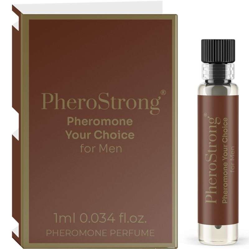 PHEROSTRONG PERFUME CON FEROMONAS YOUR CHOICE PARA HOMBRE 1 ML