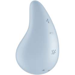 SATISFYER DEW DROP VIBRADOR LAY ON AZUL