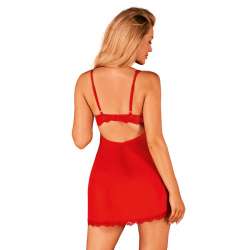 OBSESSIVE AMOR CHERRIS CHEMISE Y TANGA L XL