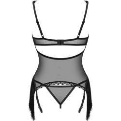 OBSESSIVE SHERILA CORSET TANGA XS S