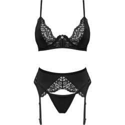 OBSESSIVE BELLASTIA SET TRES PIEZAS XS S