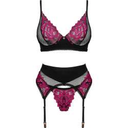 OBSESSIVE ROSENTY SET TRES PIEZAS XS S