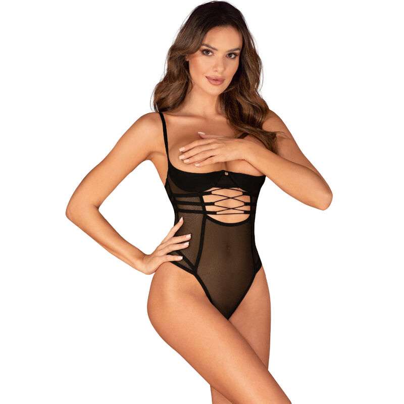 OBSESSIVE ROXELIA CROTCHLESS TEDDY XS S