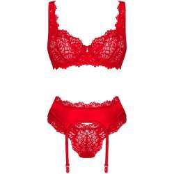 OBSESSIVE AMOR CHERRIS SET 3 PIEZAS S M