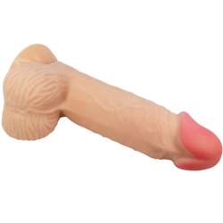 PRETTY LOVE SLIDING SKIN SERIES DILDO REALiSTICO CON VENTOSA PIEL DESLIZANTE 206 CM