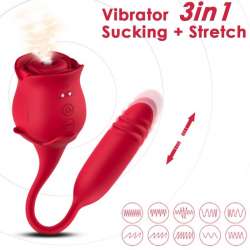 ARMONY ROSEKNIGTH SUCCIONADOR CLITORIS VIBRADOR ROJO