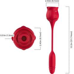 ARMONY ROSEKNIGTH SUCCIONADOR CLITORIS VIBRADOR ROJO