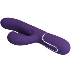 PRETTY LOVE PERLITA VIBRADOR PUNTO G 3 EN 1 MULTIFUNCIoN MORADO