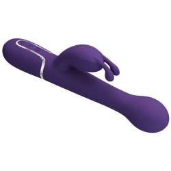 PRETTY LOVE DEJON VIBRADOR RABBIT 3 EN 1 MULTIFUNCIoN MORADO