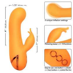 CALEXOTICS MONTECITO MUSE VIBRADOR RABBIT NARANJA BY CALIFORNIA DREAMING