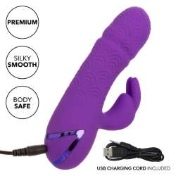 CALEXOTICS MANHATTAN BEACH MARVEL VIBRADOR RABBIT MORADO BY CALIFORNIA DREAMING