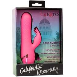 CALEXOTICS SACRAMENTO SWEETIE VIBRADOR RABBIT ROSA BY CALIFORNIA DREAMING