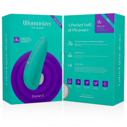 WOMANIZER STARLET 3 ESTIMULADOR CLiTORIS TURQUESA