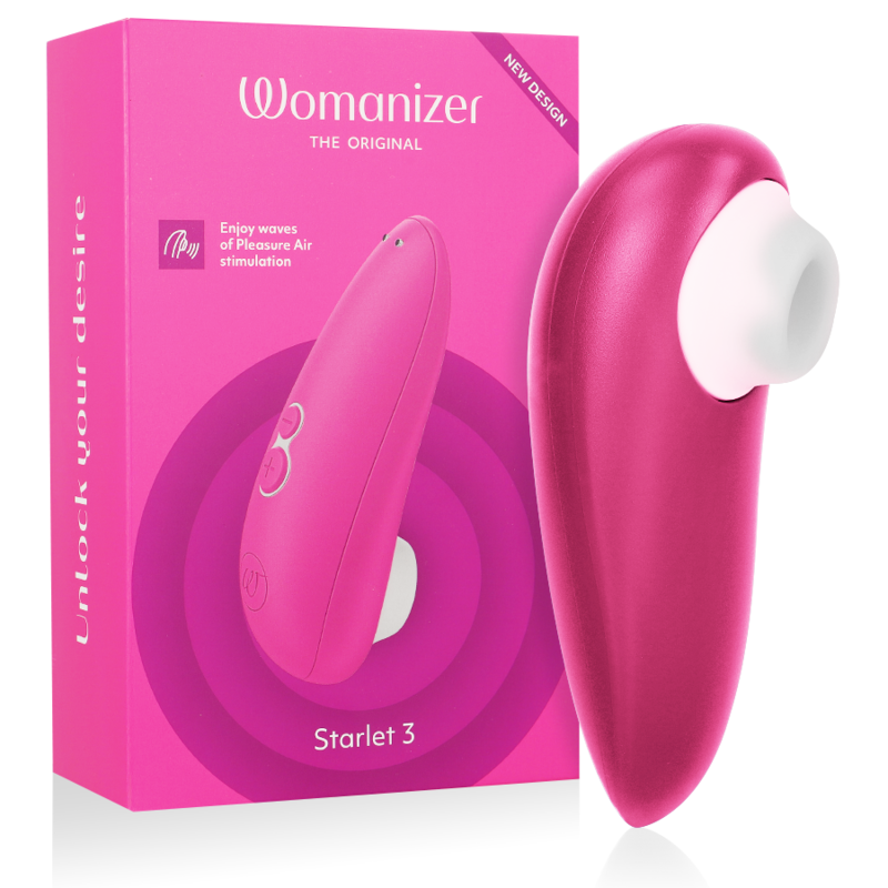 WOMANIZER STARLET 3 ESTIMULADOR CLiTORIS ROSA