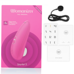 WOMANIZER STARLET 3 ESTIMULADOR CLiTORIS ROSA