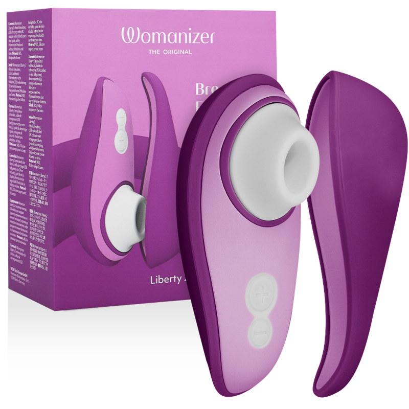 WOMANIZER LIBERTY 2 ESTIMULADOR SUCCIONADOR CLITORIS VIOLETA