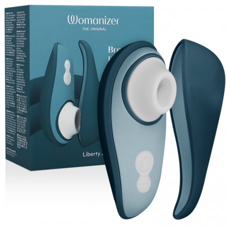 WOMANIZER LIBERTY 2 ESTIMULADOR SUCCIONADOR CLITORIS AZUL