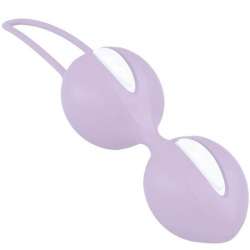 FUN FACTORY SMARTBALLS DUO BOLAS PELVICAS BLANCO LILA PASTEL