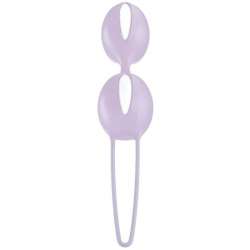 FUN FACTORY SMARTBALLS DUO BOLAS PELVICAS BLANCO LILA PASTEL