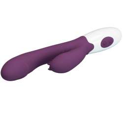 PRETTY LOVE ANDRE VIBRADOR RABBIT ESTIMULADOR PUNTO G MORADO