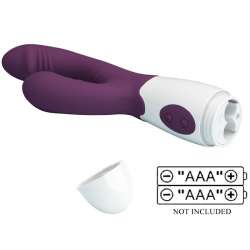 PRETTY LOVE ANDRE VIBRADOR RABBIT ESTIMULADOR PUNTO G MORADO