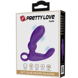 PRETTY LOVE CAYLA MASAJEADOR VIBRADOR ANAL LILA