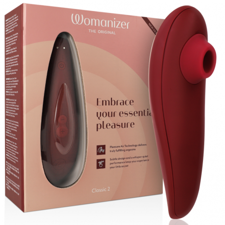 WOMANIZER CLASSIC 2 ESTIMULADOR DE CLiTORIS BURDEOS