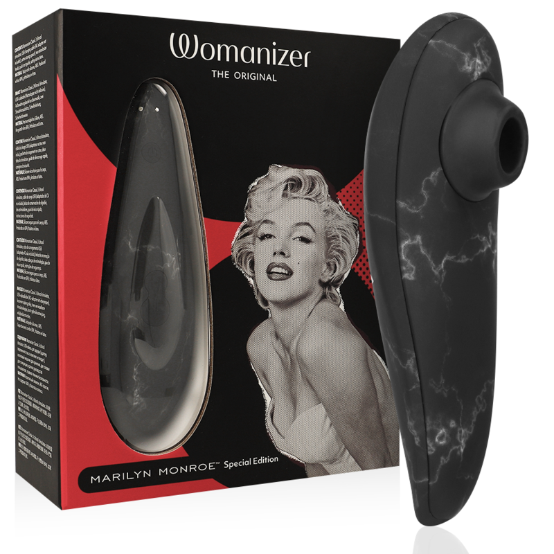 WOMANIZER MARILYN MONROE CLASSIC 2 ESTIMULADOR DE CLiTORIS NEGRO