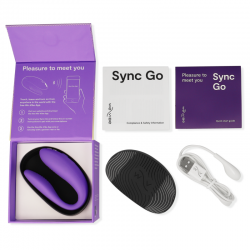 WE VIBE SYNC GO ESTIMULADOR DUAL VIOLETA