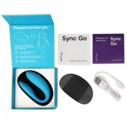 WE VIBE SYNC GO ESTIMULADOR DUAL TURQUESA