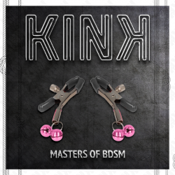 KINK PINZAS PARA PEZONES CON DOBLE CAMPANILLA ROSA 6 CM