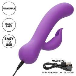 CALEXOTICS FIRST TIME VIBRADOR COMPLACIENTE RECARGABLE MORADO