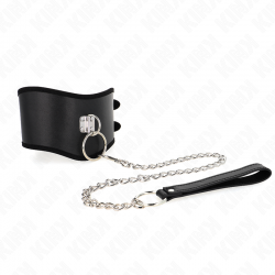 KINK COLLAR CON CORREA 65 CM ANCHO NEGRO AJUSTABLE 40 55 CM X 10 CM